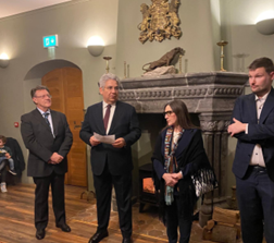 Irlanda, l’Ambasciatore Faganello a Galway con la Direttrice dell’IIC Dublino e il Console Onorario di Galway. Incontri con la comunità italiana e con Autorità, istituzioni e imprese locali