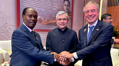AI Impact Summit 2026 a New Delhi: accordo strategico Italia, India e Kenya per progetti AI in Africa. Ministro Urso:_ “Insieme per rafforzare cooperazione nel Piano Mattei”