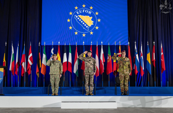 EUFOR ALTHEA, cambio al vertice alla presenza del Comandante del COVI
