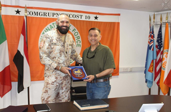 MFO Sinai: visita del Direttore dei Piani, Programmi e Operazioni alla Coastal Patrol Unit