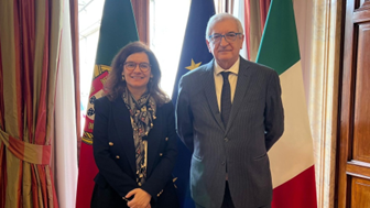 Ministro per gli Affari Europei Foti ha incontrato la Segretaria di Stato portoghese Domingos, “Rafforzare coordinamento su dossier chiave”
