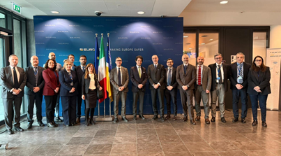 Paesi Bassi, l’Ambasciatore Massari in visita alla sede di Europol: incontri con i vertici dell’Agenzia e con il personale italiano
