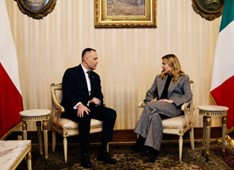 Il Premier Meloni ha incontrato a Milano il Presidente della Repubblica di Polonia Nawrocki, si è parlato di cooperazione in ambito economico-commerciale e del dossier Ucraina