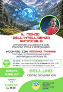 Rotary Club Belluno e Feltre: tre giorni dedicati all’Intelligenza Artificiale tra scuole e territorio