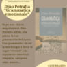 Svizzera, Cena con Autore: Dino Petralia a Basilea con “Grammatica emozionale. Viaggio dentro le parole”. Serata il 14  febbraio alla Casa delle Associazioni organizzata da GIR- Giovani in Rete