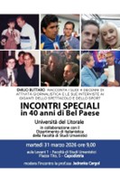 A Capodistria gli incontri speciali del giornalista Emilio Buttaro con i grandi di spettacolo e sport