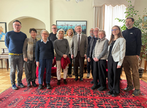 Ambasciata d’Italia in Norvegia : visita a Oslo dei lettori di InViaggio del Corriere della Sera