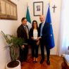 L’Ambasciatore d’Italia a Buenos Aires Fabrizio Nicoletti ha ricevuto il prof. Fabio Mavelli e la dottoressa Silvana Mariel Sirico dell’Università degli Studi di Bari Aldo Moro