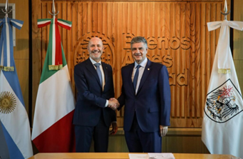 L’Ambasciatore d’Italia a Buenos Aires Fabrizio Nicoletti ha incontrato il Sindaco della Città di Buenos Aires, Jorge Macri