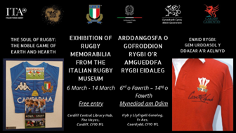 “L’anima del rugby: il gioco nobile della terra e del cuore”, l’Ambasciata d’Italia a Londra porta la storia del rugby a Cardiff per il Sei Nazioni