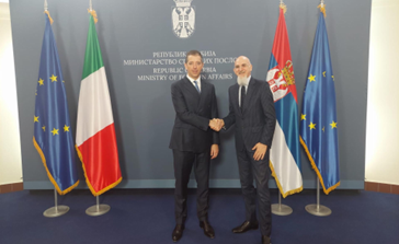 Serbia, l’Ambasciatore d’Italia Gori incontra il Ministro degli Esteri Djuric