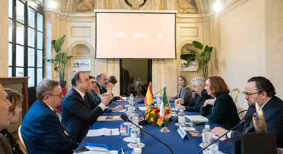 Società Dante Alighieri e Instituto Cervantes: incontro bilaterale a Palazzo Firenze