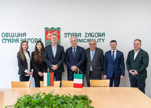 Visita territoriale dell’Ambasciatore d’Italia in Bulgaria Marcello Apicella nella regione di Stara Zagora. Focus su collaborazioni scientifiche e opportunità di crescita generate dalla transizione verde