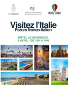 “Visitez L’Italie-Forum franco-italien”: l’8 aprile a Nizza evento promosso dalla Camera di Commercio Italiana