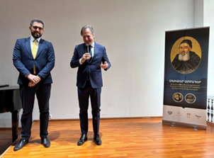 Ambasciata d’Italia a Jerevan: presentazione della moneta commemorativa dedicata al 350° anniversario della nascita dell’Abate Mechitar di Sebaste