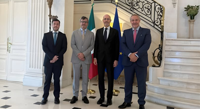 L’Ambasciatore d’Italia a Buenos Aires Nicoletti incontra il Presidente dell’Unione Industriale Argentina Rappallini