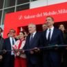 Eccellenza del design e dell’arredo italiano al 64° Salone del Mobile di Milano: il Ministro degli Esteri Tajani all’apertura
