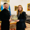 Il Premier Meloni ha incontrato a Palazzo Chigi il Presidente ucraino Volodymyr Zelensky