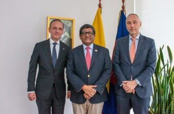 Missione in America Latina del Presidente di SACE Guglielmo Picchi: prima tappa in Ecuador
