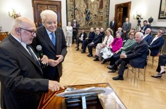 Il Presidente della Repubblica Mattarella ha incontrato al Quirinale una delegazione del Premio Strega in occasione dell’ottantesima edizione del Premio