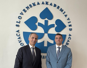 Slovacchia, IX Giornata della Ricerca italiana nel mondo: incontro dell’Ambasciatore d’Italia De Felice con il Presidente dell’Accademia Slovacca delle Scienze Prof. Venhart