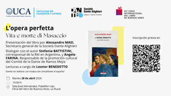 Società Dante Alighieri, un giallo di seicento anni fa: Alessandro Masi il 28 aprile alla Fiera del libro di Buenos Aires con il suo saggio su Masaccio