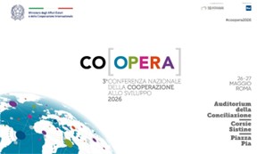 A Roma “Coopera”, la Conferenza nazionale della cooperazione allo sviluppo, Cirielli: il nostro obiettivo è quello di un mondo migliore e sostenibile, un mondo nel quale ciascuno possa avere una cittadinanza globale