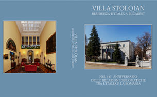 Al Circolo degli Esteri della Farnesina, il 14 maggio, la presentazione del volume Villa Stolojan di Gaetano Cortese