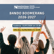 Bando Boomerang 2026-2027 dell’Assemblea legislativa dell’Emilia-Romagna