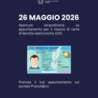Consolato generale d’Italia a Bruxelles: apertura straordinaria su appuntamento per il rilascio di carte d’identità elettroniche (CIE) il 26 maggio 2026