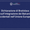 Dichiarazione di Bratislava dei Ministri degli Affari Esteri del gruppo “Amici dei Balcani Occidentali” e dei loro partner sull’integrazione della regione nell’Unione Europea