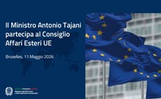 Il Ministro degli Esteri Antonio Tajani partecipa a Bruxelles alla riunione del Consiglio Affari Esteri (CAE)