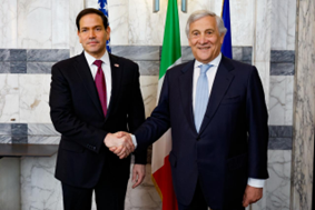 Incontro del Ministro degli Esteri Tajani con il Segretario di Stato statunitense Rubio