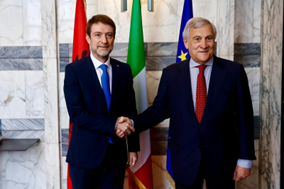Italia-Albania, il Ministro Tajani incontra il Ministro Hoxha. Presto Business Forum per rilanciare rapporti economici