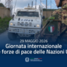 Giornata dei Caschi Blu, Tajani: un faro di speranza e pace, pensiero va a UNIFIL