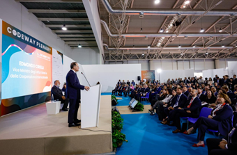 Il Vice Ministro degli Esteri Cirielli apre Codeway Expo 2026