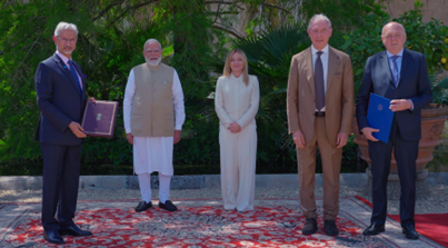 Italia-India: i Ministri Urso e Pichetto firmano un memorandum con Ministero delle Miniere indiano su minerali critici