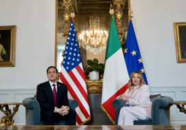 Italia-Stati Uniti, a Roma il Segretario di Stato Rubio. Meloni: “Dialogo franco tra alleati che sanno quanto sia preziosa l’unità dell’Occidente”