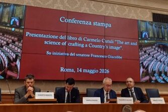Presentato in Senato il libro di Carmelo Cutuli sulla Country Image con la prefazione del Sen. Francesco Giacobbe