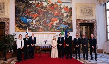 Collare dell’Ordine Olimpico al Premier Giorgia Meloni