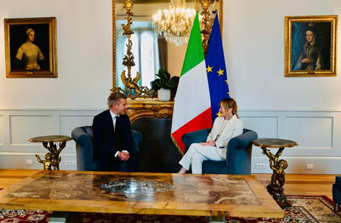 Incontro del Presidente del Consiglio Meloni con il Primo Ministro eletto dell’Ungheria Magyar