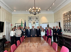 Visita a Oslo del Segretario Generale della Farnesina, Ambasciatore Guariglia