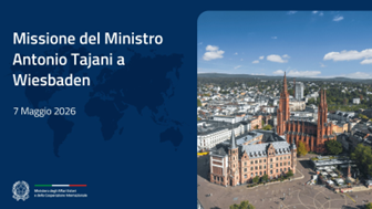 Tajani in Germania per incontri con Wadephul e Ministri Esteri PPE