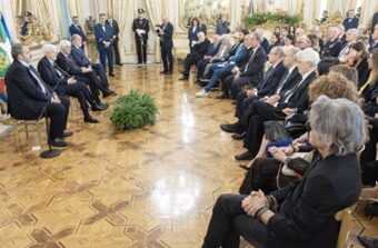 Il Presidente Mattarella riceve la SIAE per il 145° anniversario: “Contributo decisivo alla vita culturale, sociale, civile, economica dell’Italia e alla sua coscienza”