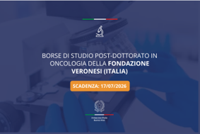 Borse di studio post-dottorato in Oncologia della Fondazione Veronesi (Italia)