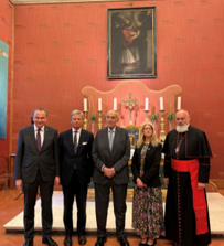 Consegnata all’Ambasciata d’Italia presso la Santa Sede la “lampada per la pace” di Assisi
