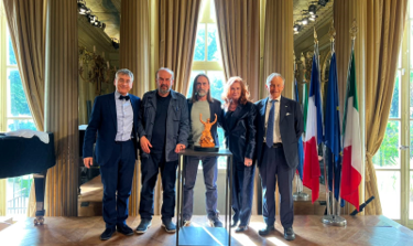 Francia, all’Ambasciata d’Italia a Parigi una scultura di Ettore Greco per l’ottavo centenario della morte di San Francesco d’Assisi