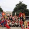 Gli Sbandieratori di Arezzo a Ginevra per la Festa della Repubblica