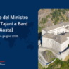Il Ministro Tajani domani in Valle d’Aosta per il Comitato Frontaliero Italia-Francia e visita al Traforo del Monte Bianco