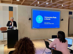 L’Ambasciatore d’Italia a Dublino Faganello all’Open Mind Tour 2026: innovazione, intelligenza artificiale e nuove opportunità per le imprese italiane in Irlanda